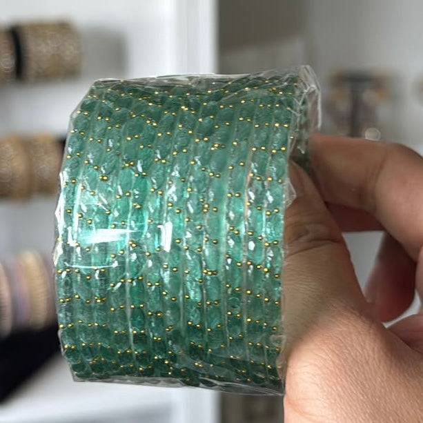 Raindrop Glass Bangles