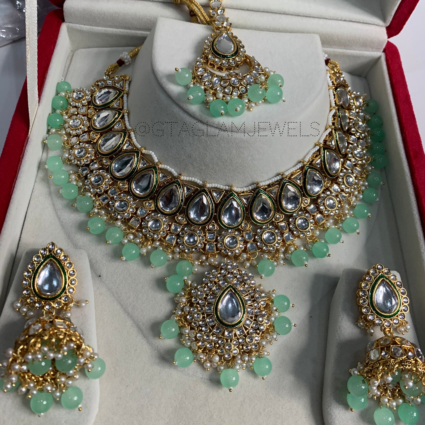 Kundan Necklace Set image 0