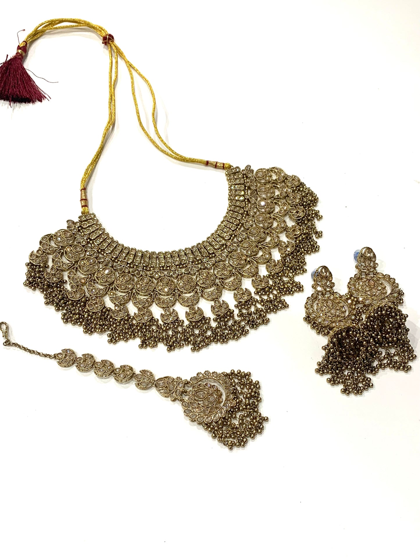 Polki Bridal Necklace Set