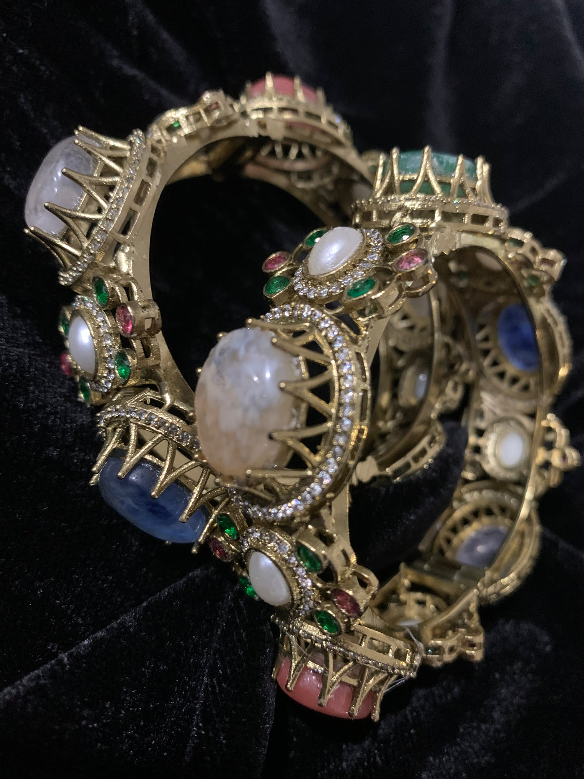 Sabyasachi Inspired Openable Bangles - Size 2.4