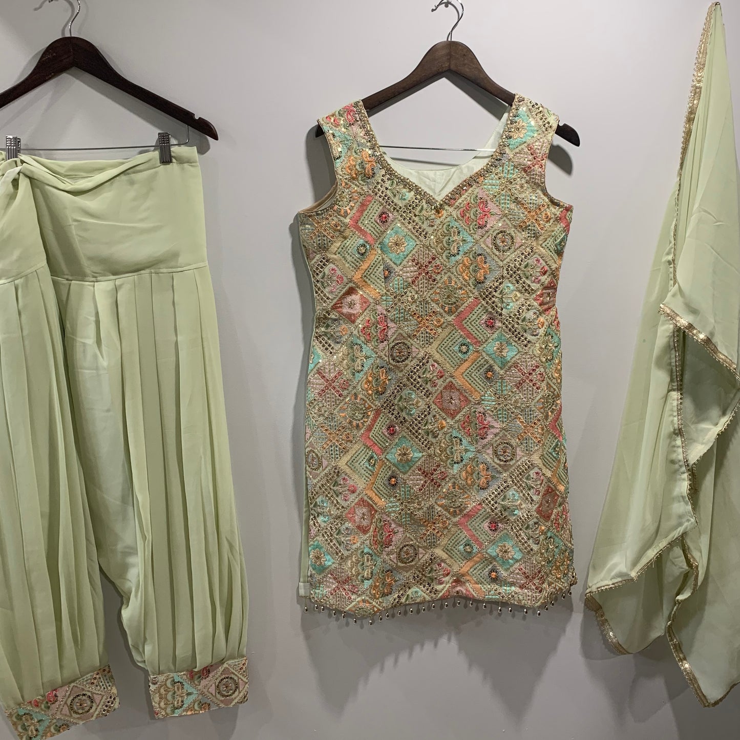Afghani Salwar Suit image 0