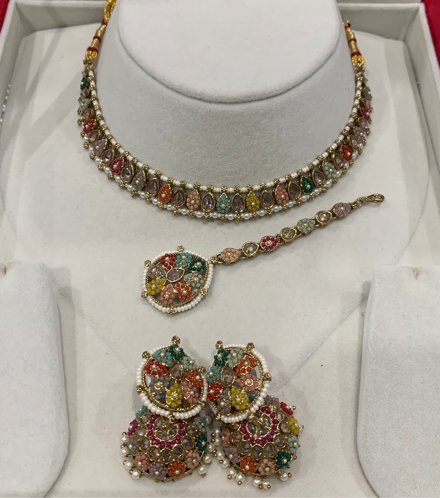 Polki Necklace Set