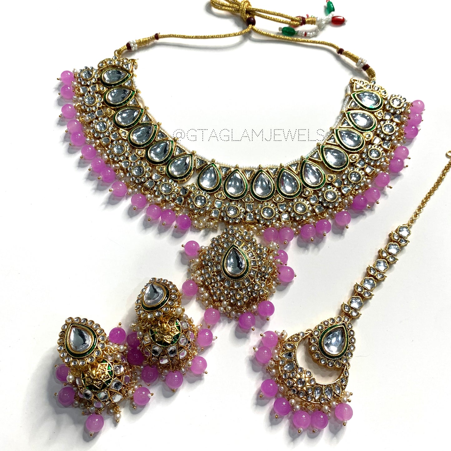 Kundan Necklace Set image 0