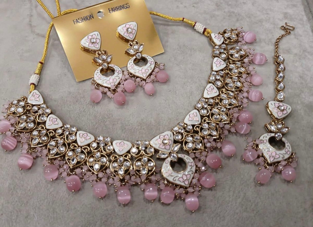 Meenakari Necklace Set