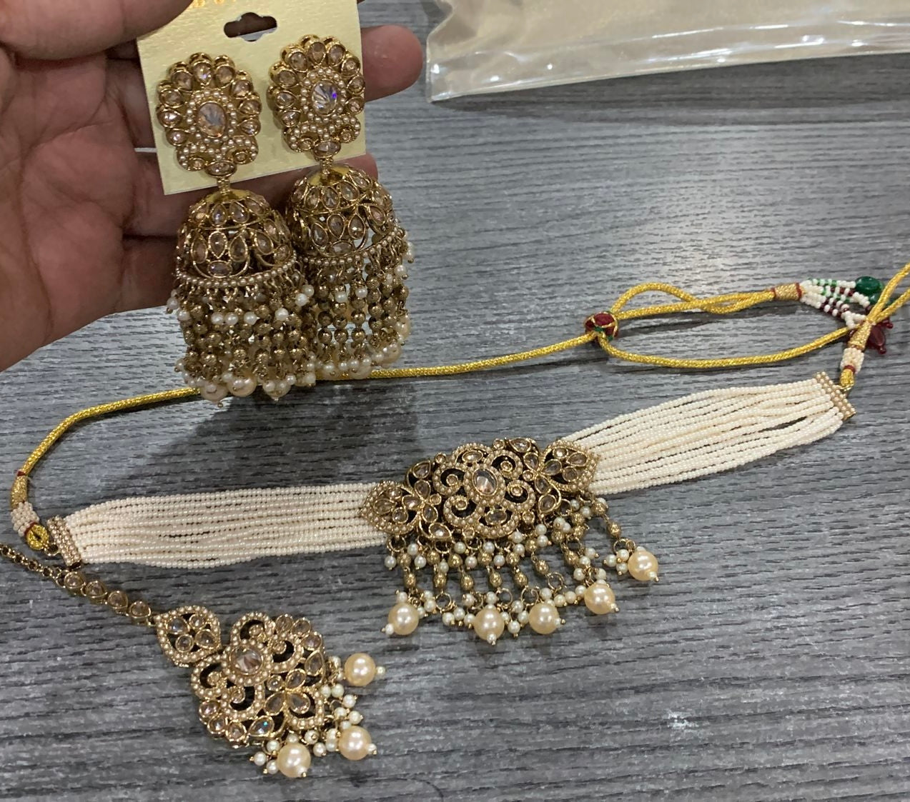 Polki Choker Set