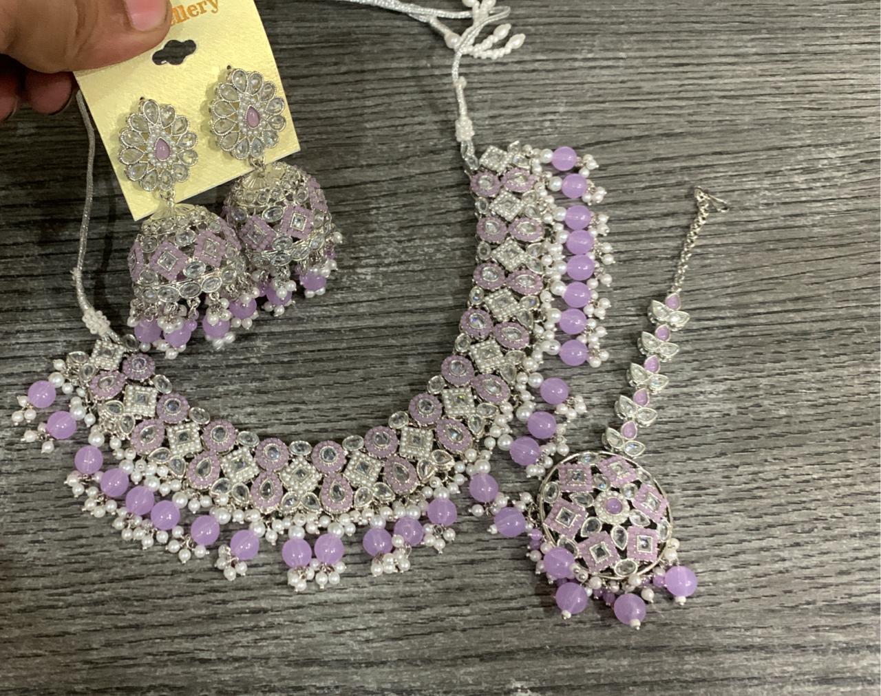 Polki Necklace Set