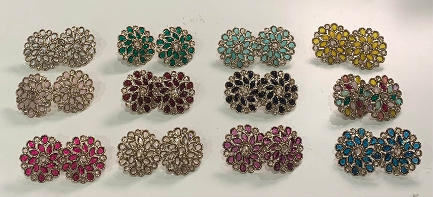Polki Studs