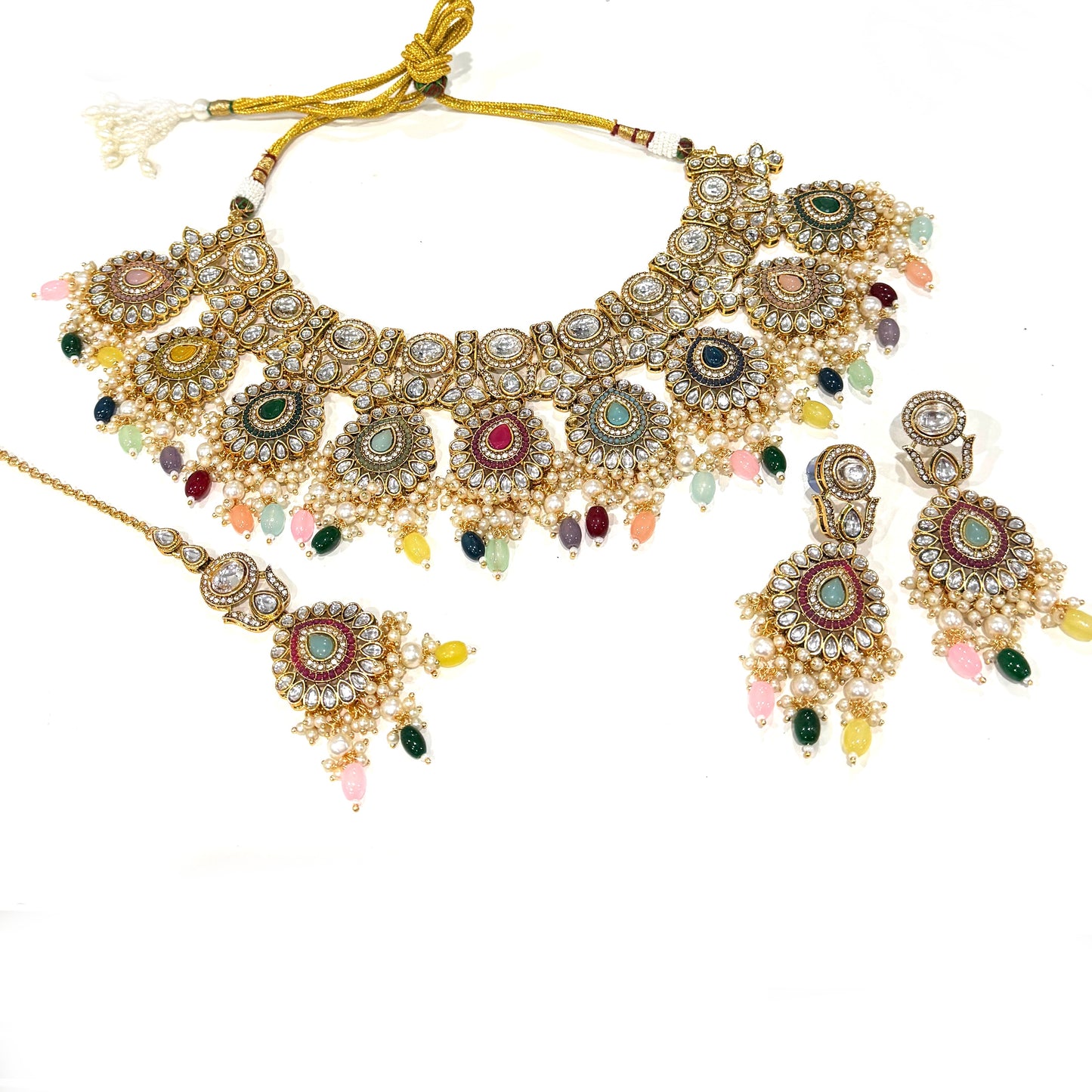 Kundan Necklace Set image 0