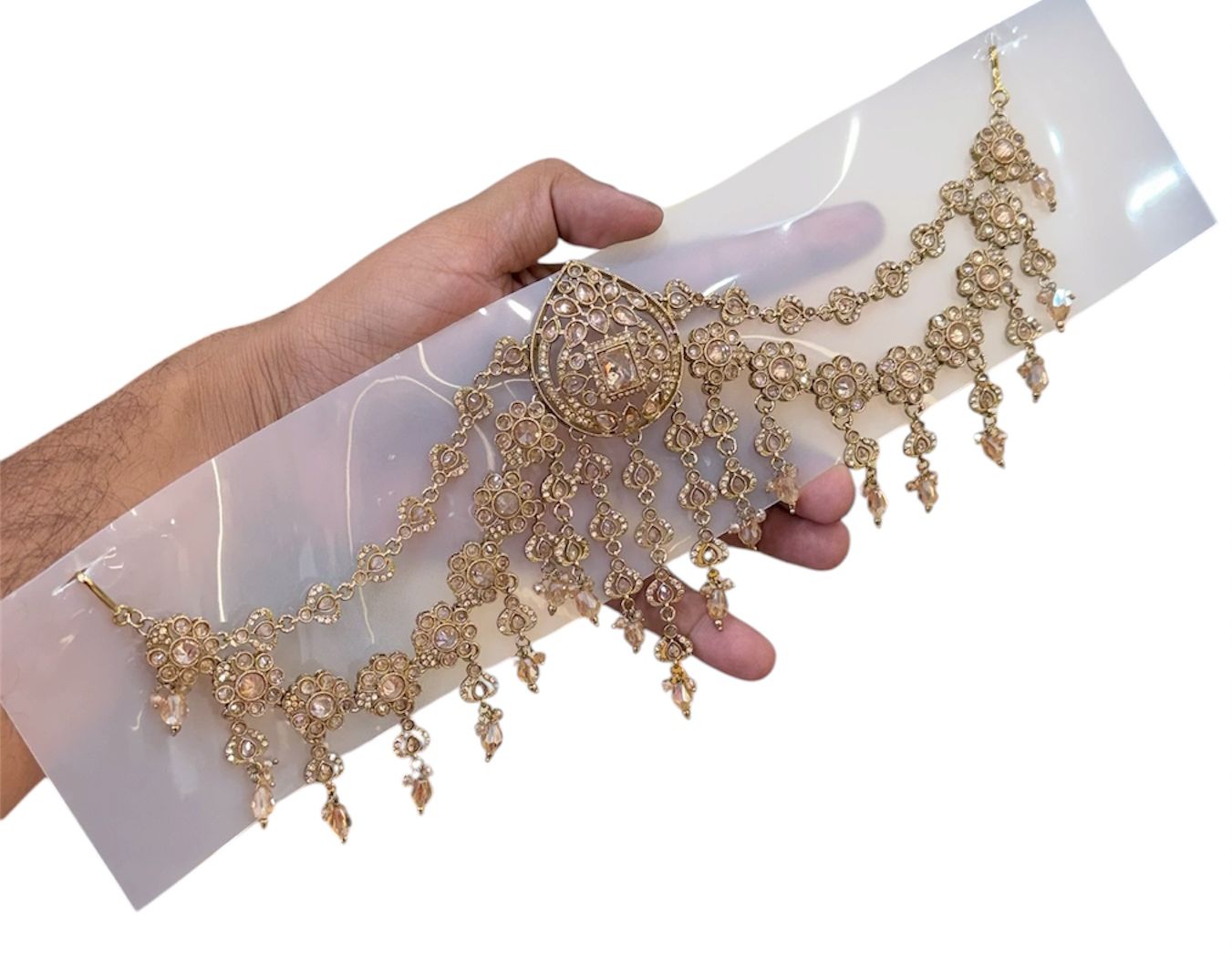 Polki Hair Bun Accessory