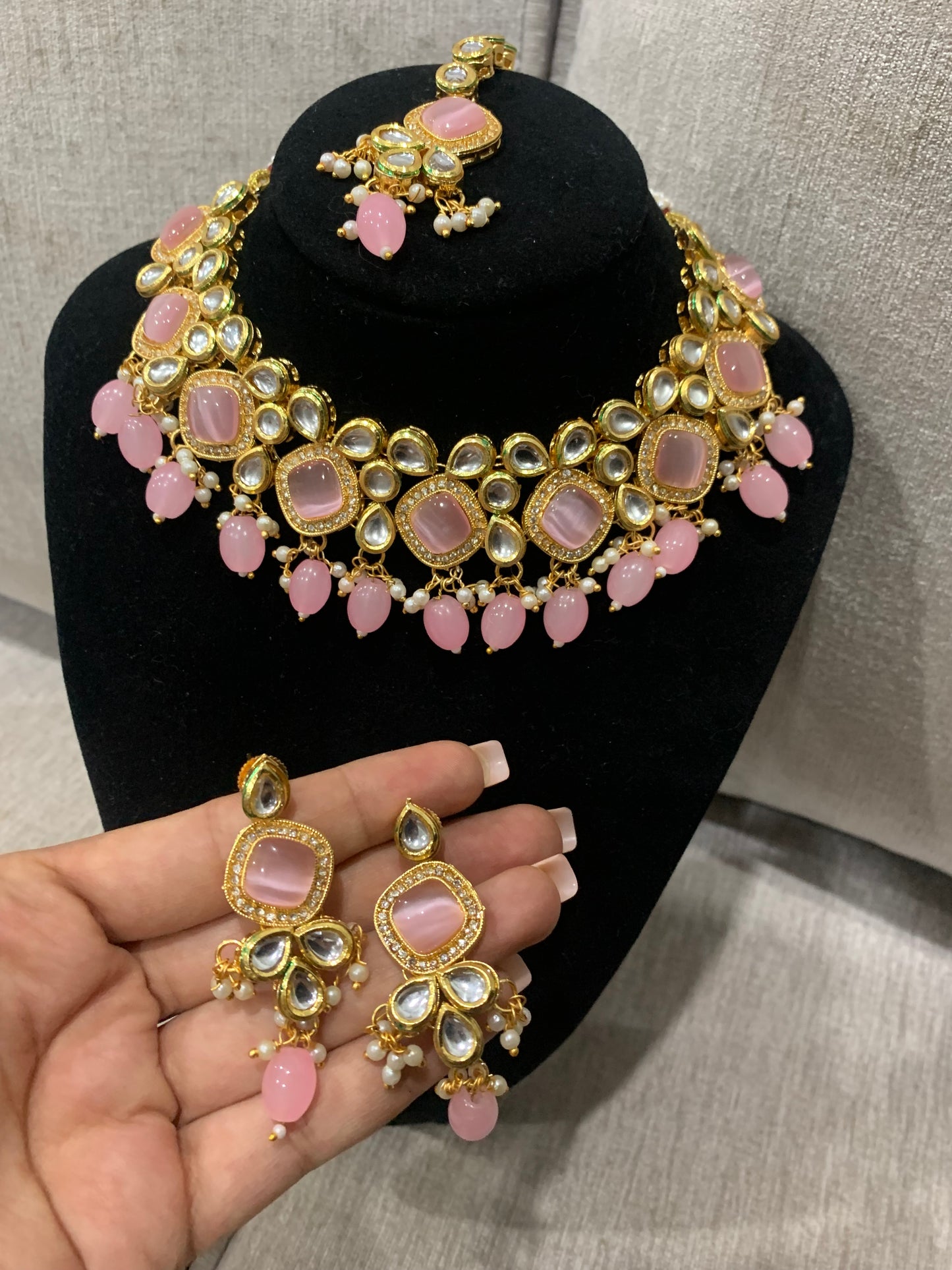 Kundan Necklace Set