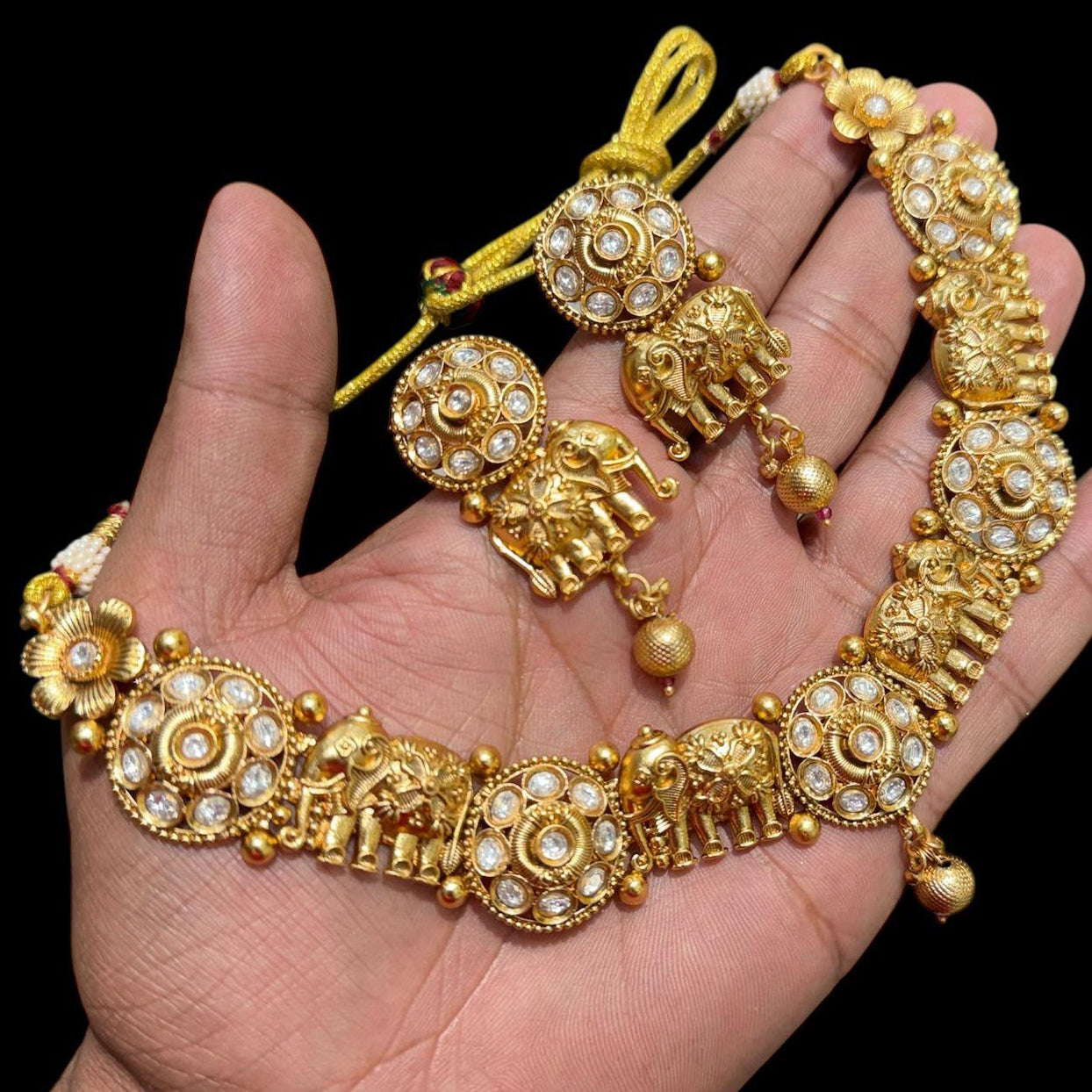 Elephant Necklace Set