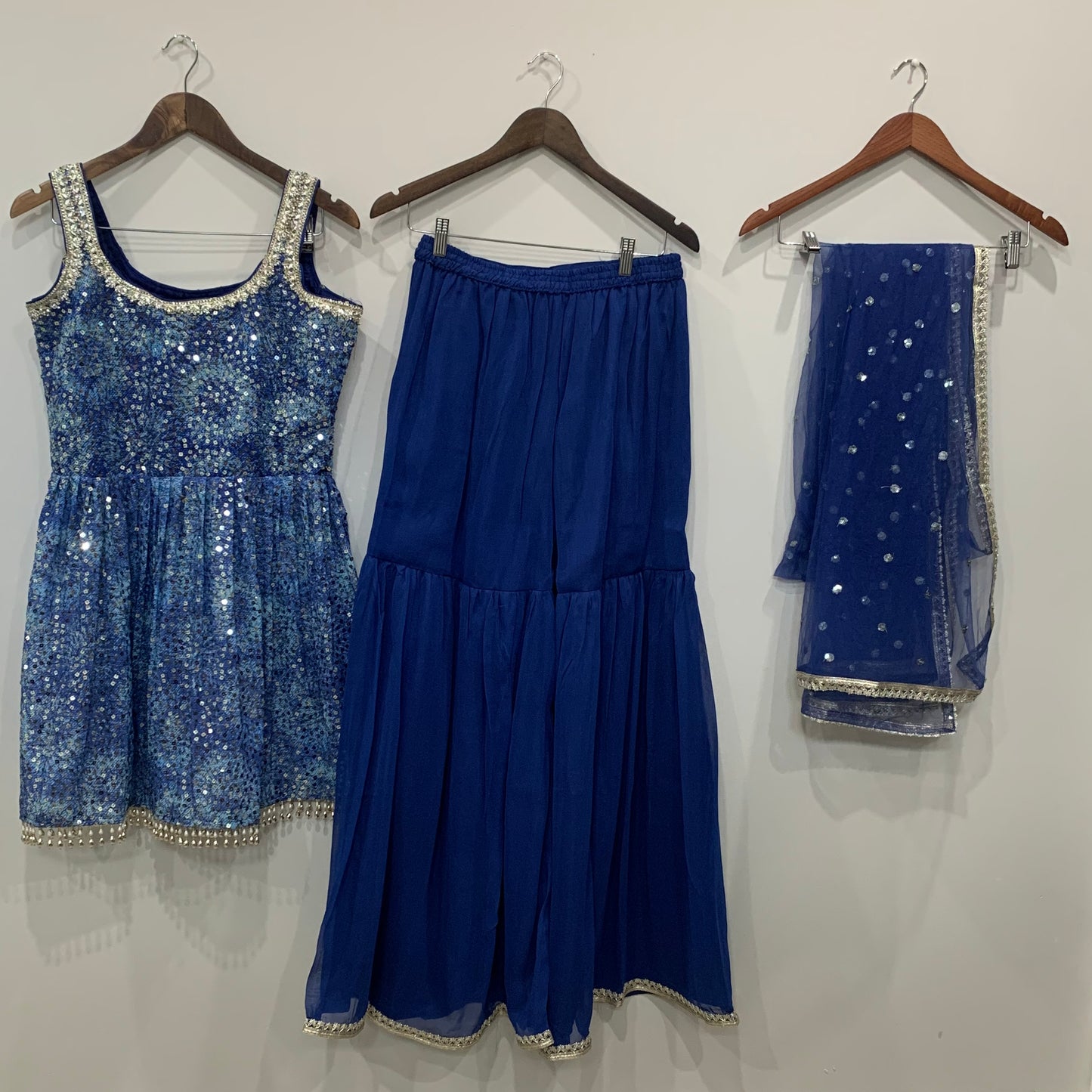 Peplum Sharara Suit image 0