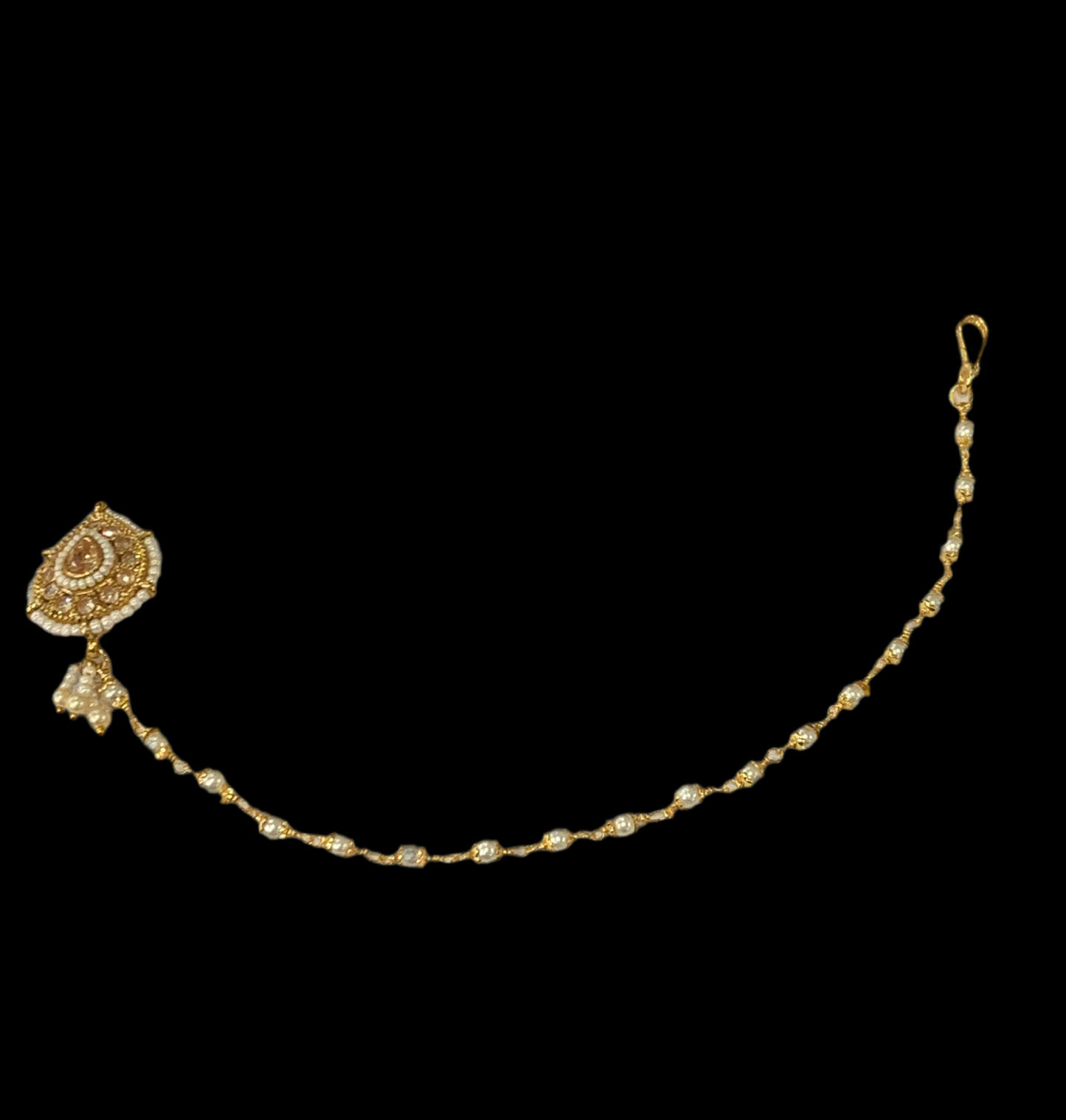 Nose ring with chain