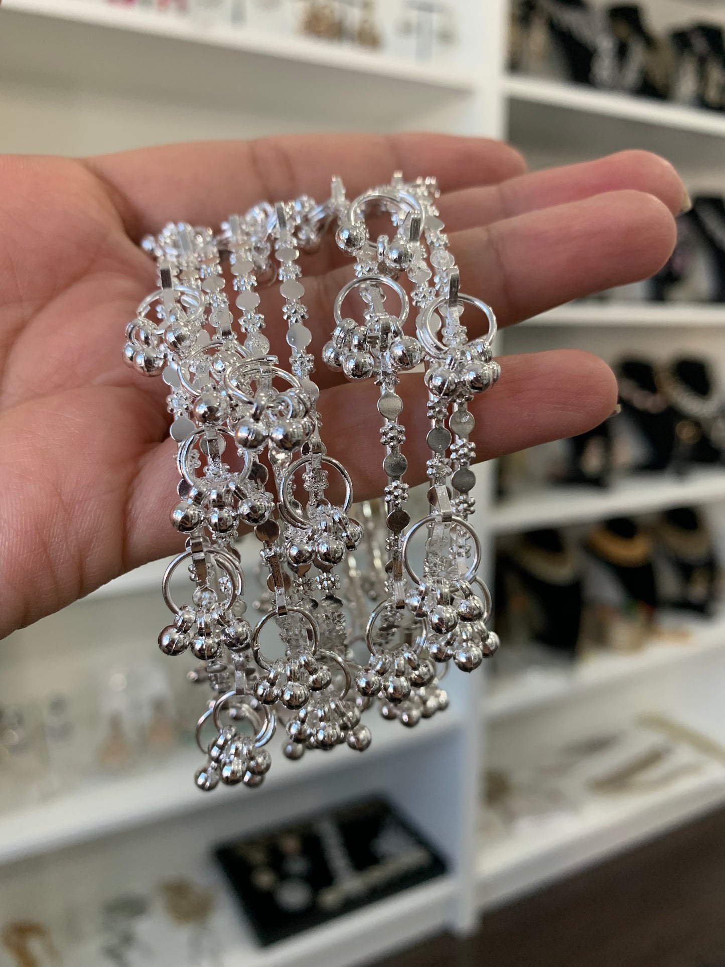 Textured Ghungroo Bangles