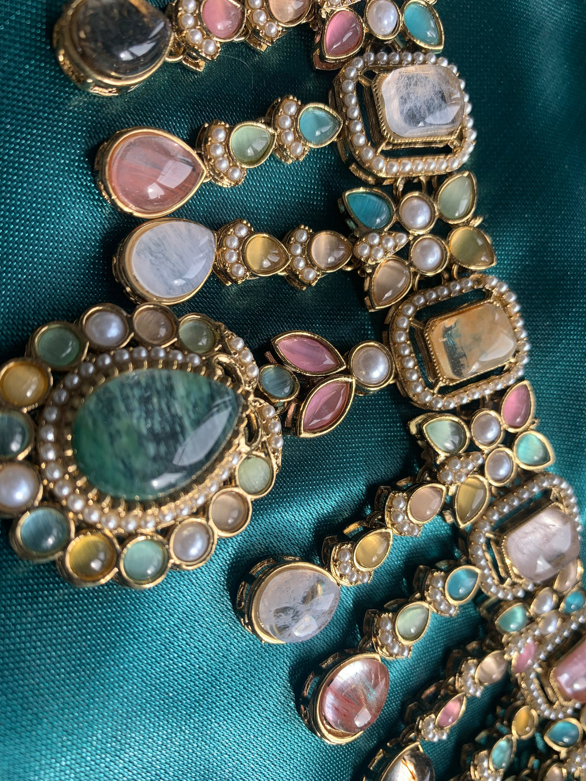 Sabyasachi Inspired Pastel Choker Set