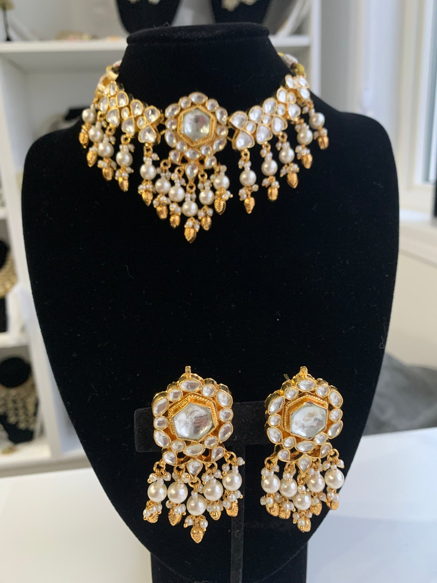 Pachi Kundan Choker Set