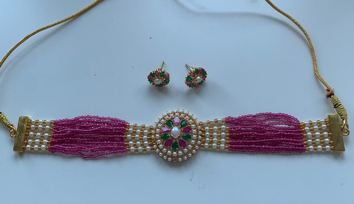 Jadau Choker Set