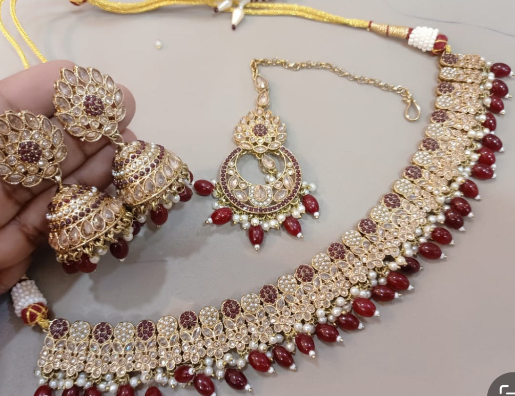 Polki Choker Set
