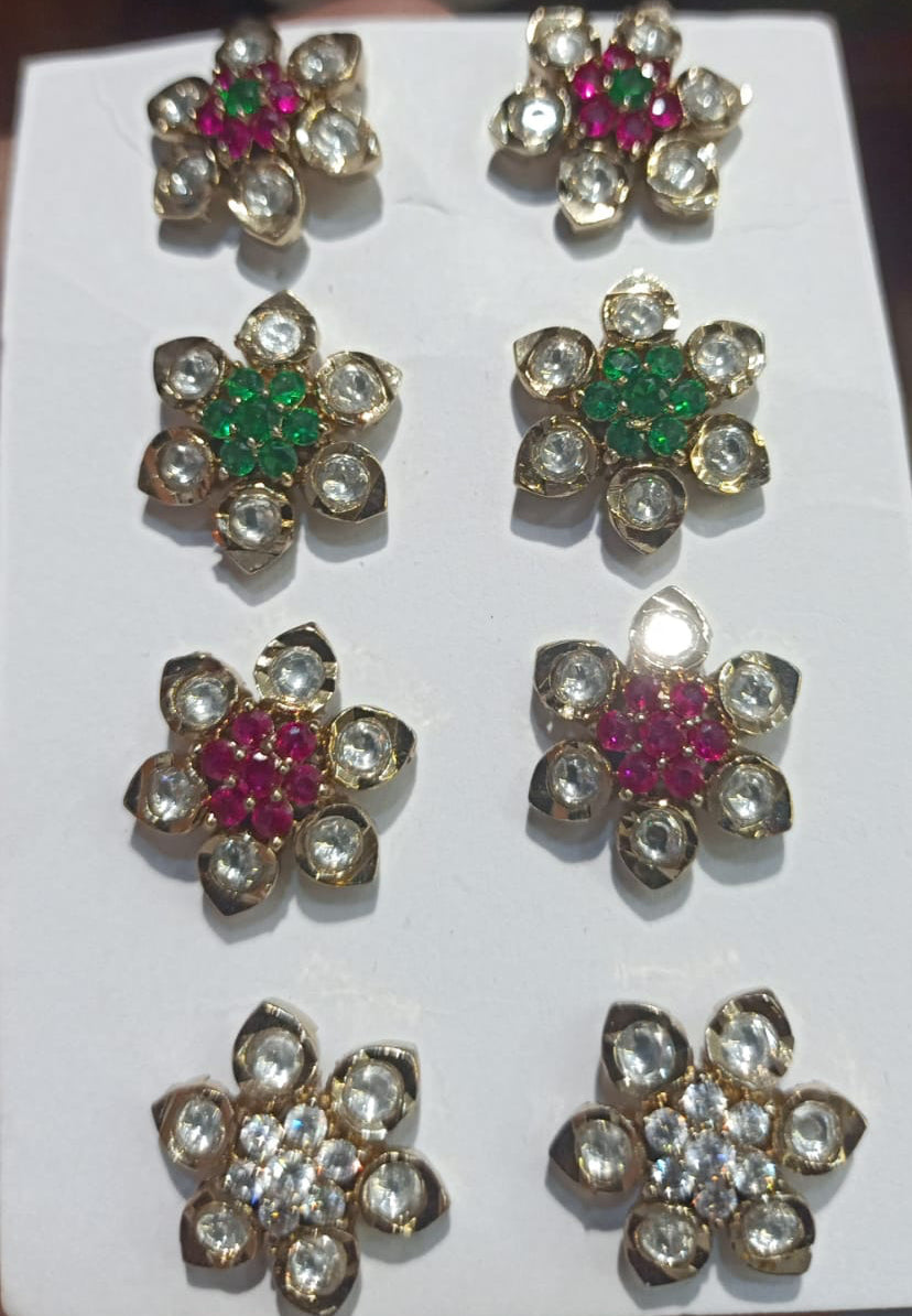 Floral Stud Earrings