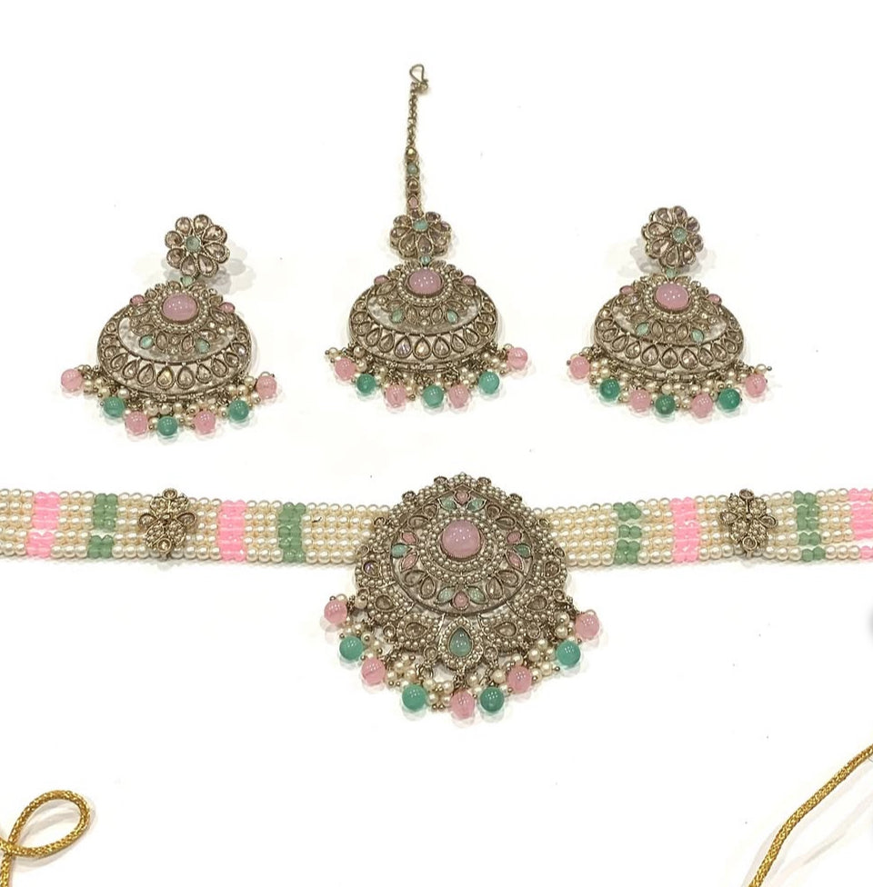 Polki Choker Set