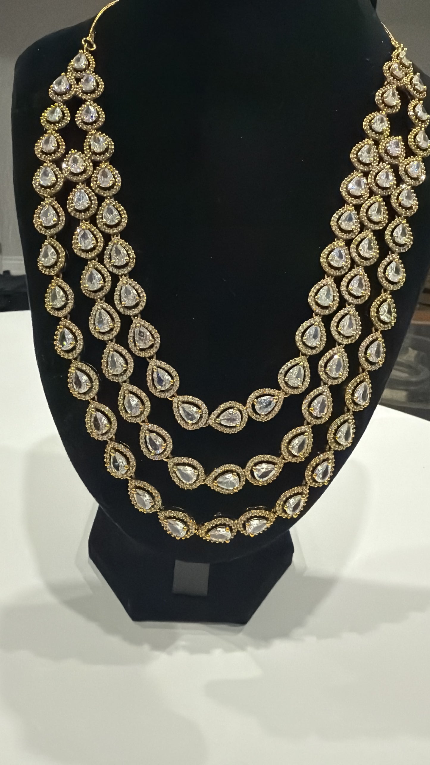 American Diamond Layered Set
