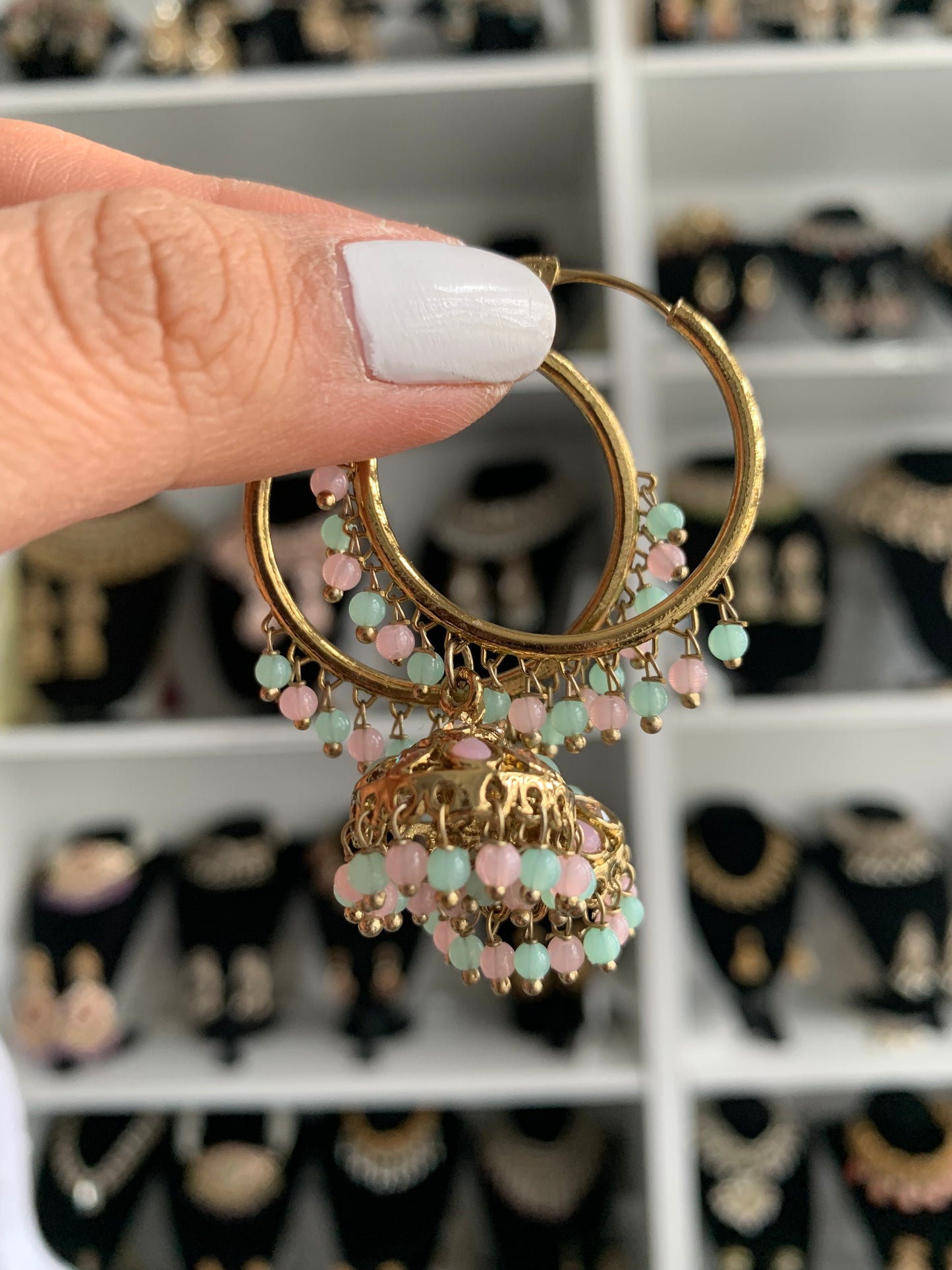 Small Hoop Jhumkas
