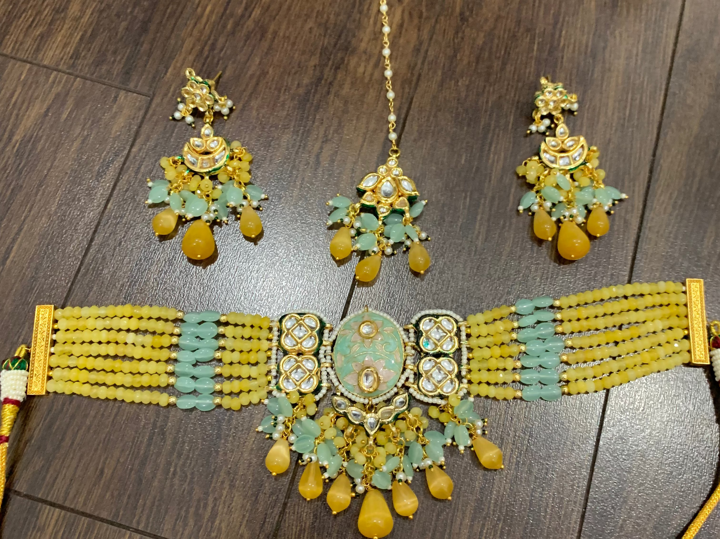 Meenakari Choker Set