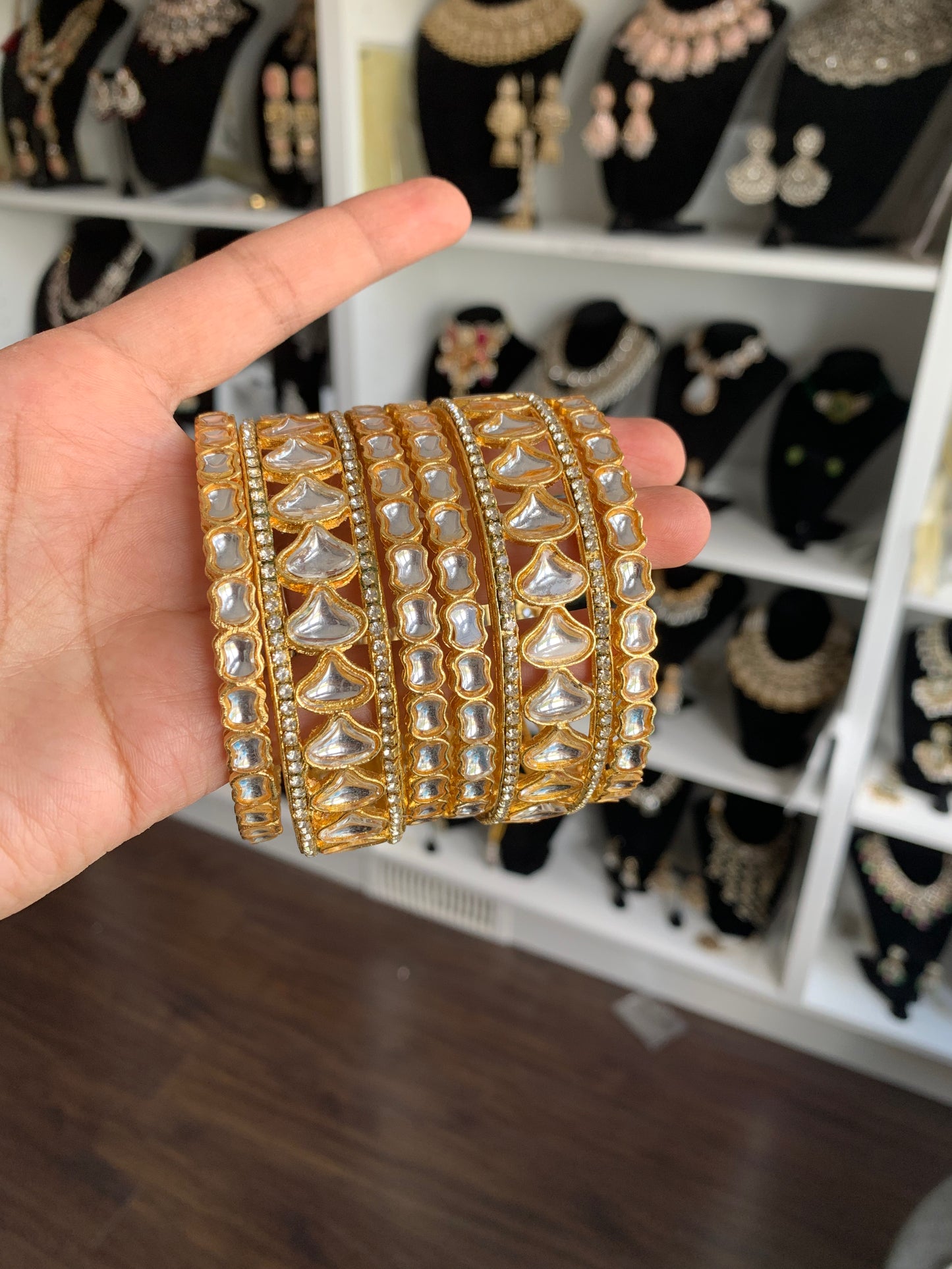 Bangle Set - 6 Pc - Plus Size