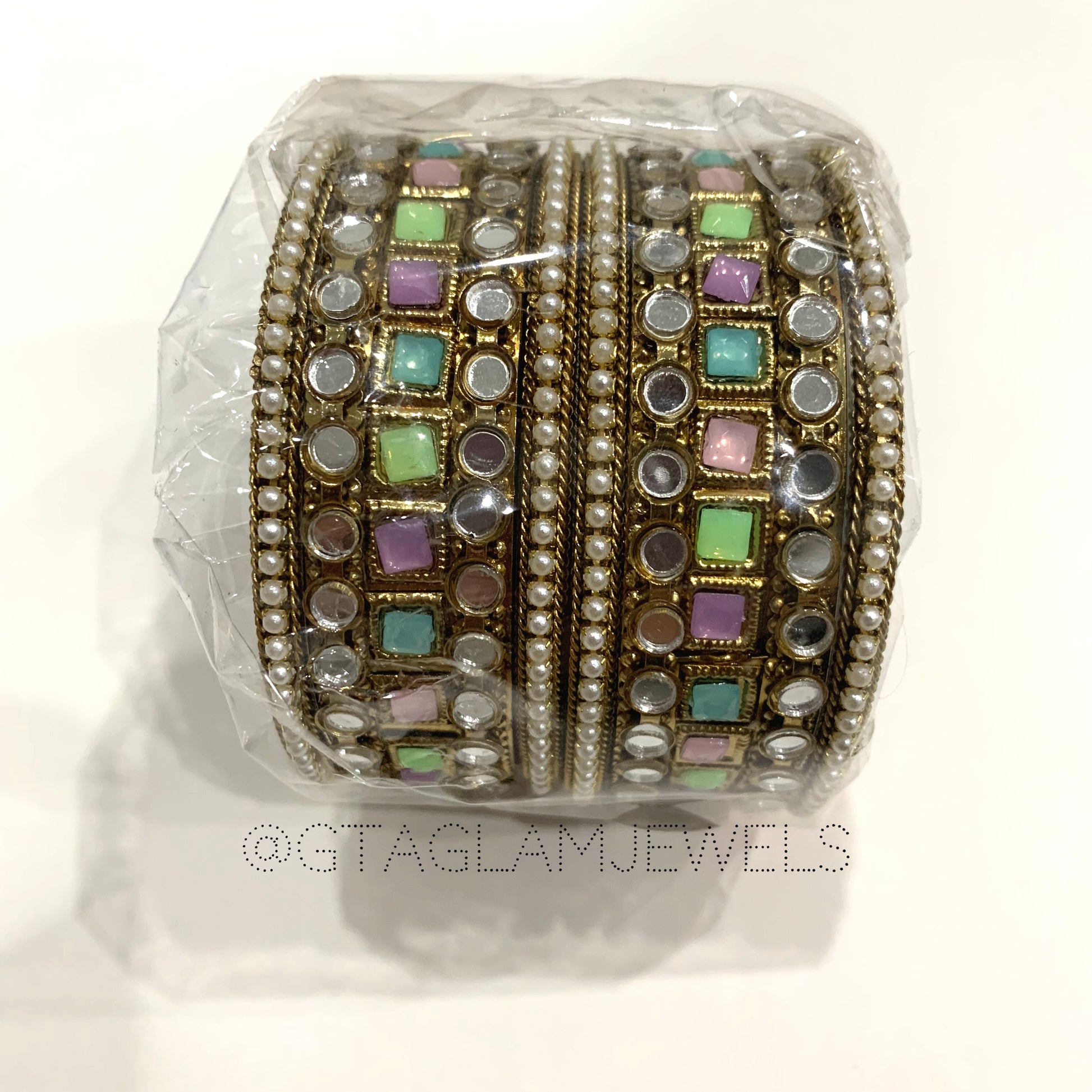 Pastel Bangles - 6Pc Set image 0