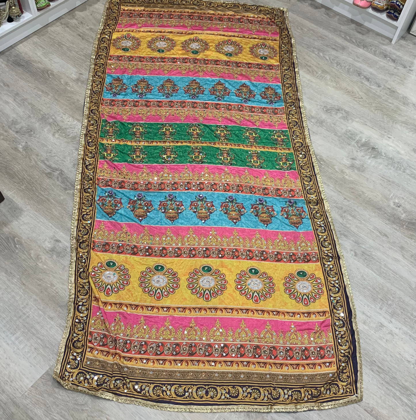 Mirror Printed Dupatta image 0