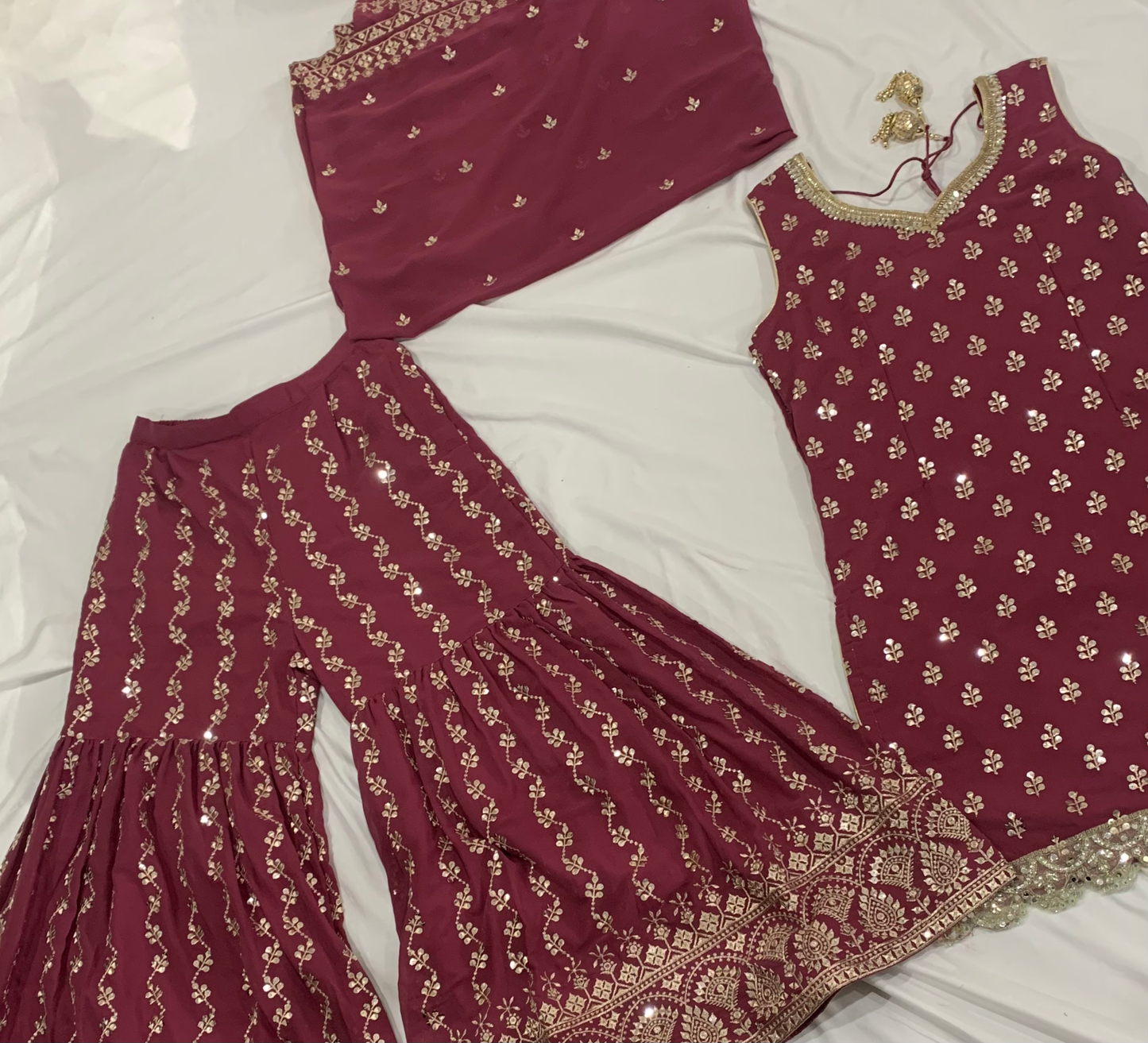Sharara Suit - Size 40 image 0