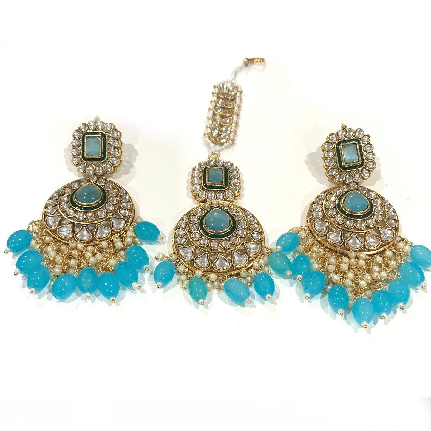 Earrings & Tikka Set image 0