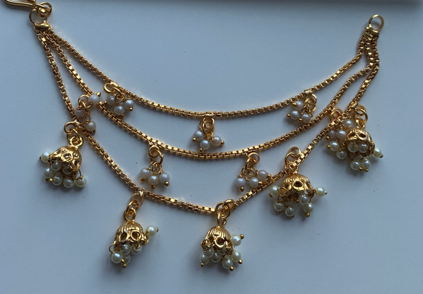 Yellow Gold Sahare/Ear Chain