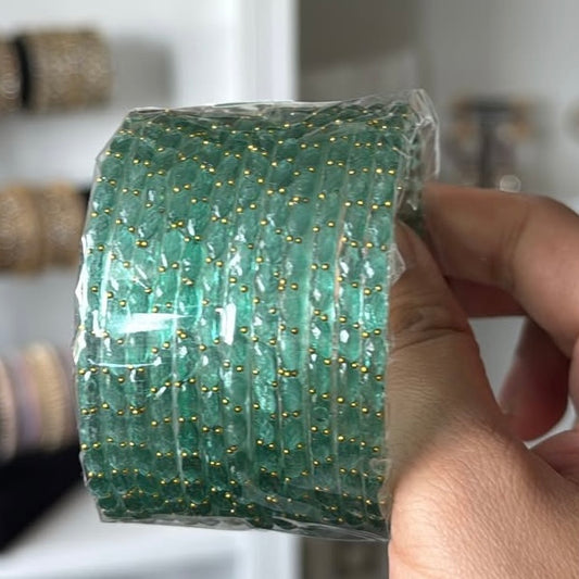 Raindrop Glass Bangles