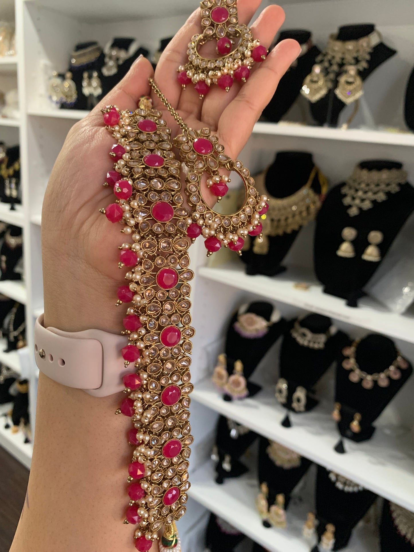 Polki Choker Set