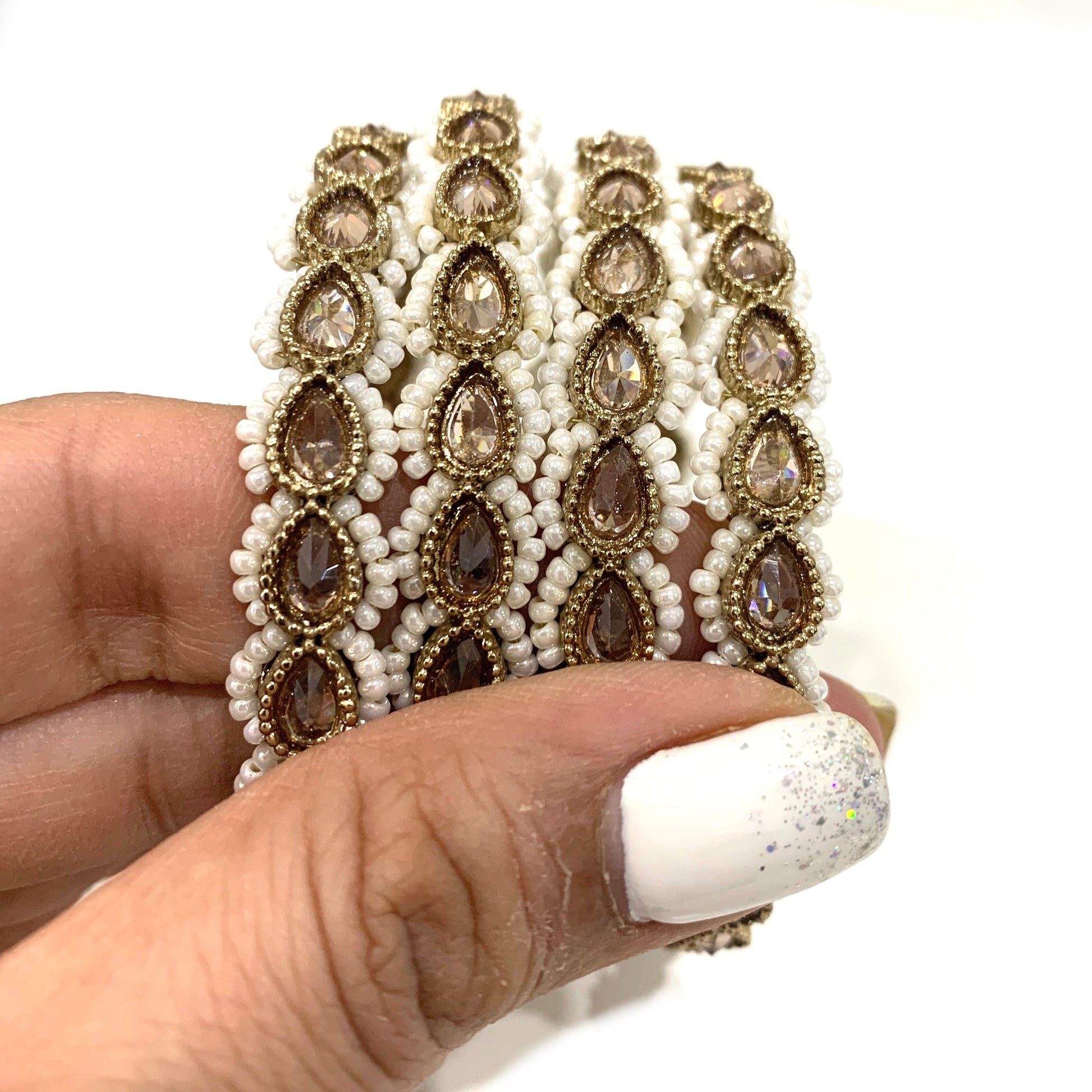 Polki Bangles - Size 2.10 image 0