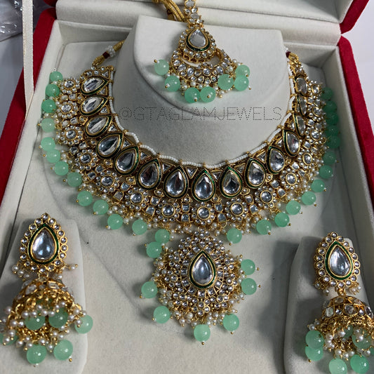 Kundan Necklace Set image 0