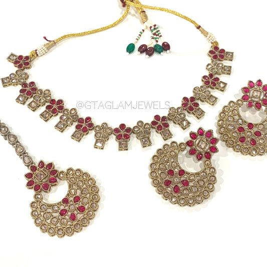 Polki Necklace Set image 0