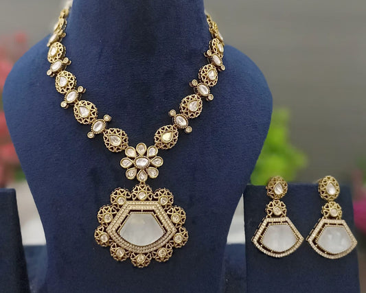 Long Necklace Set (Sabyasachi Inspired)