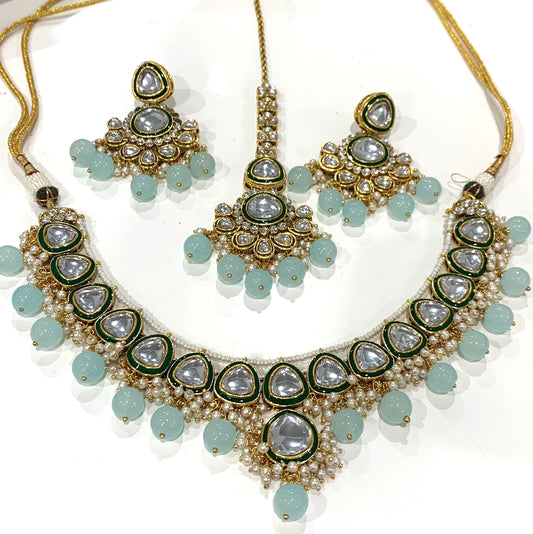 Kundan Necklace Set image 0