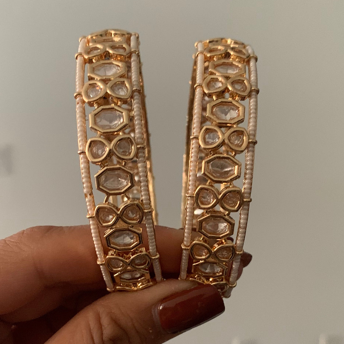 Tyani Kundan Bangles