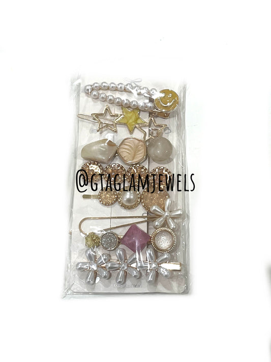 Hair Clips (8 Pack) image 0