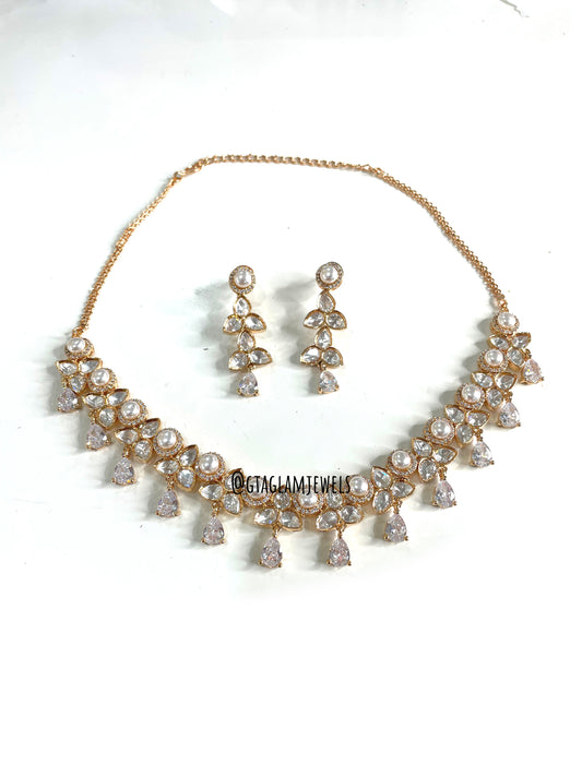 American Diamond/Kundan Set image 0