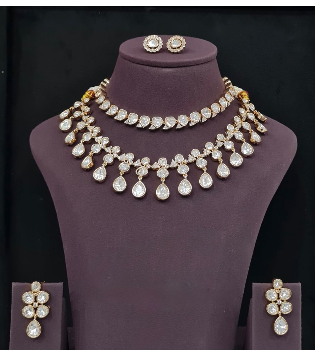 Tyani Kundan Double Set