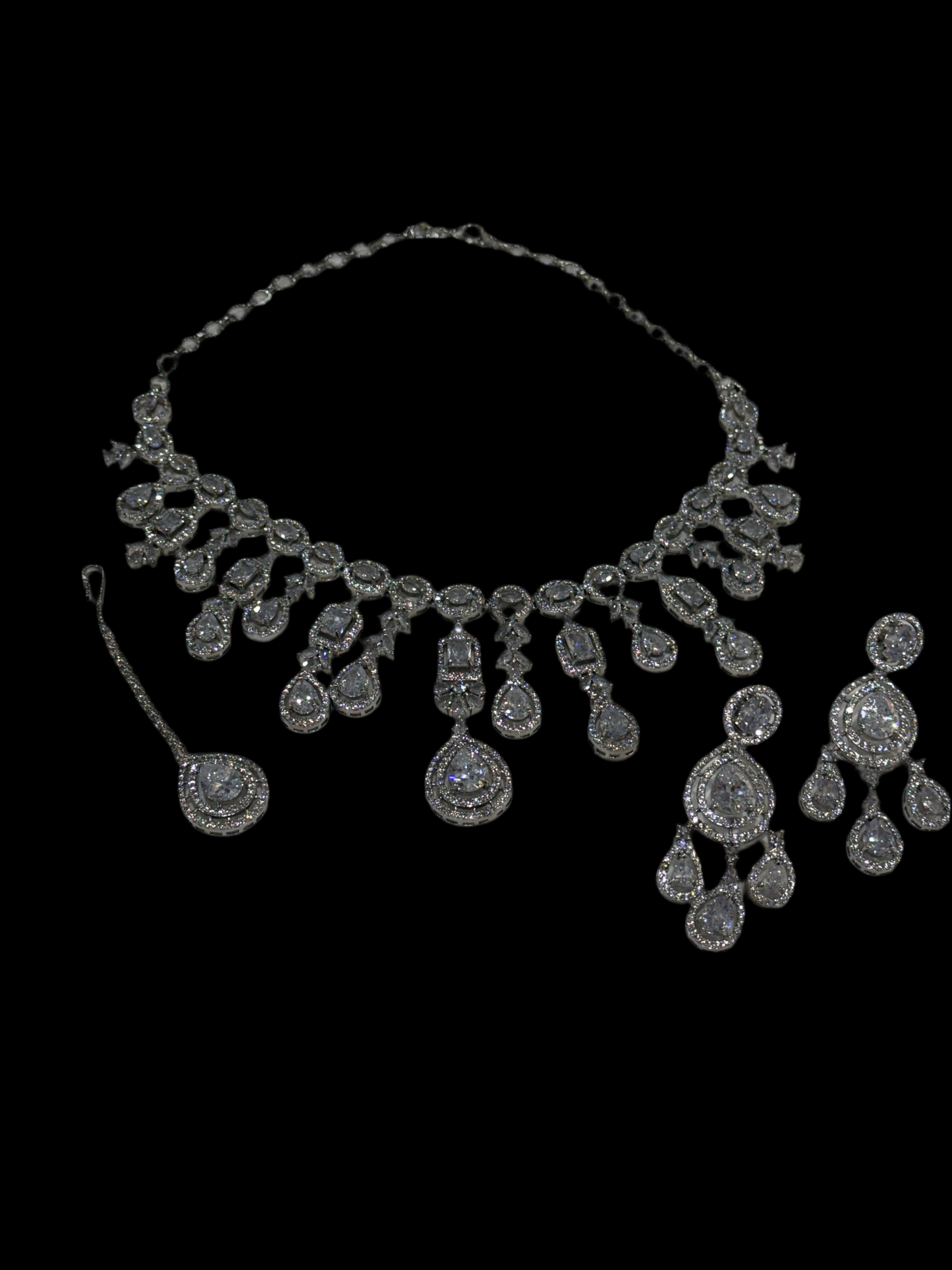 American Diamond Necklace Set