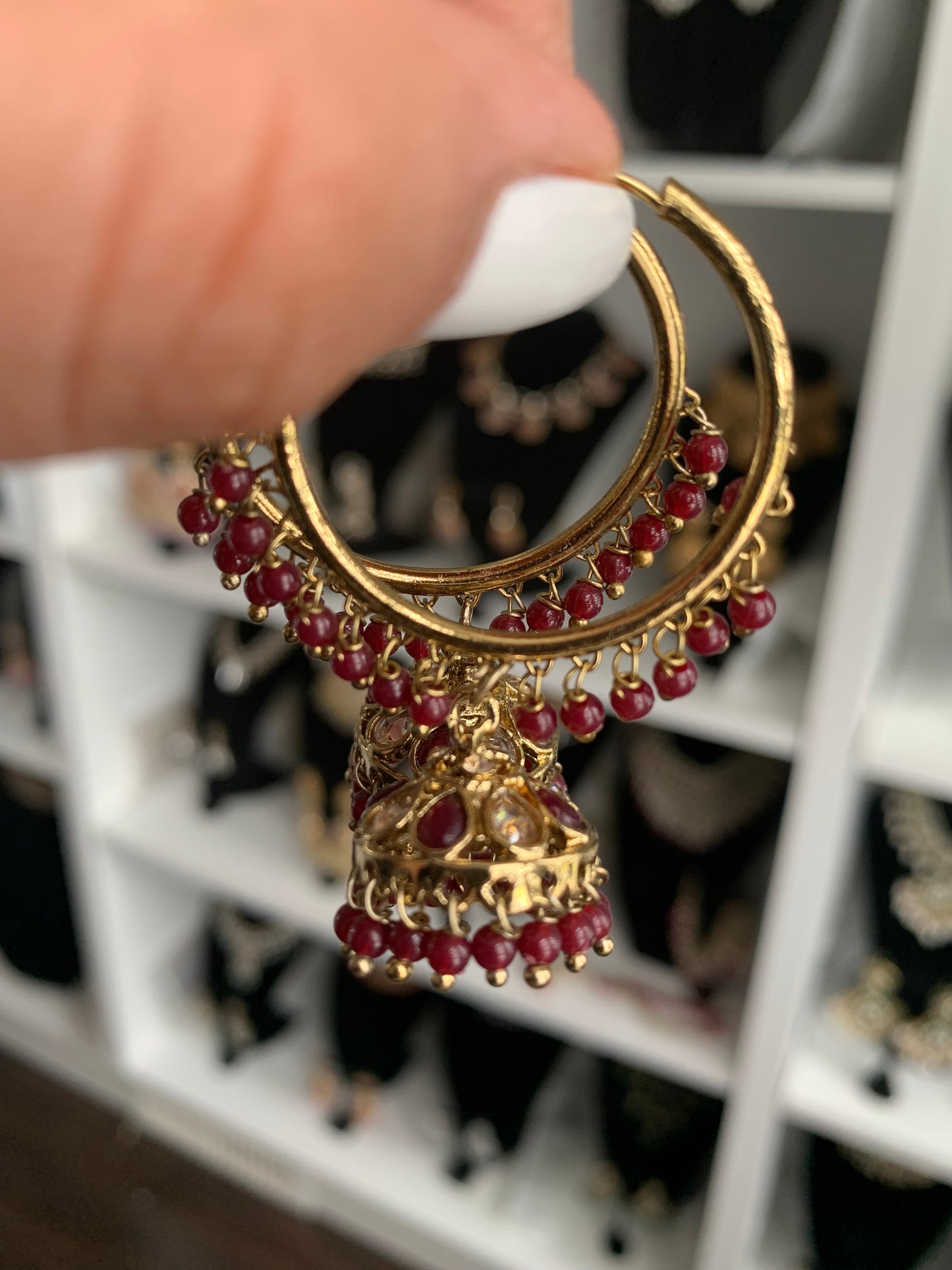 Small Hoop Jhumkas