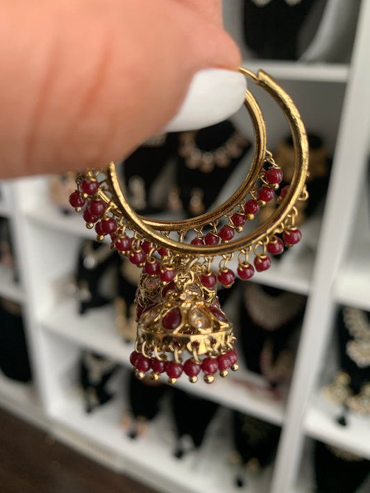 Small Hoop Jhumkas