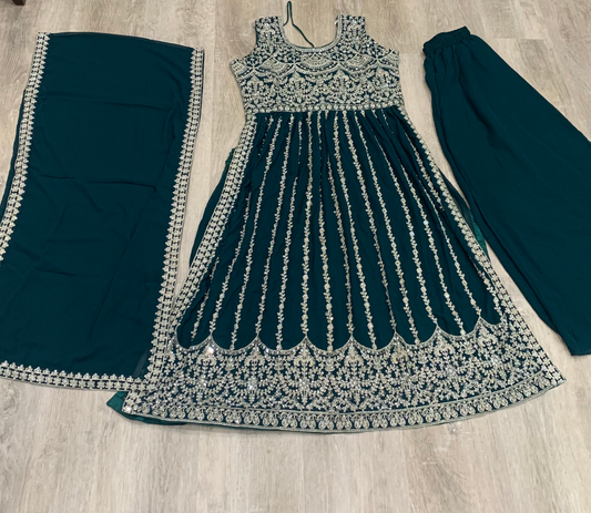 Anarkali with Plazo - Size 44 image 0