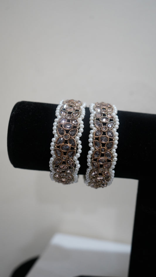 Polki Bangles-Size 2.4 image 0
