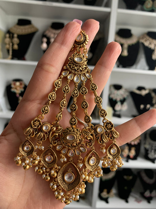 Gold Plated Paasa/Jhumar
